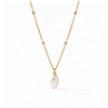 Julie Vos Marbella Solitaire Necklace