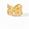 Julie Vos Palermo Gold Chain Link Ring