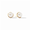 Julie Vos Gold Pearl Penelope Studs Medium