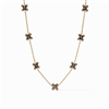 Julie Vos Delicate SoHo Mixed Metal Necklace