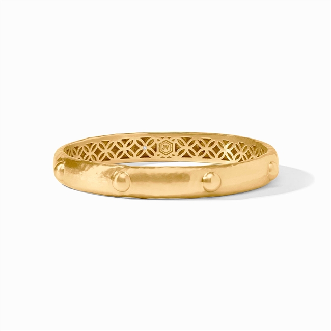 Julie Vos Gold Solara Bangle Gold Medium