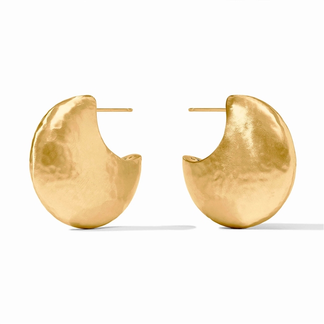 Julie Vos Gold Solara Hoop Medium Gold