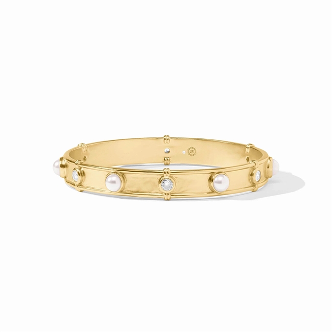 Julie Vos Gold Tribeca Bangle Small