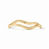 Julie Vos Gold Wave Bangle