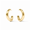 Julie Vos Gold Wave Hoop Medium