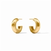 Julie Vos Gold Cannes Hoop Small Gold