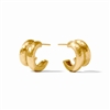 Julie Vos Gold Havana Double Hoop
