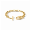 Julie Vos Gold Laguna Demi Link Bracelet