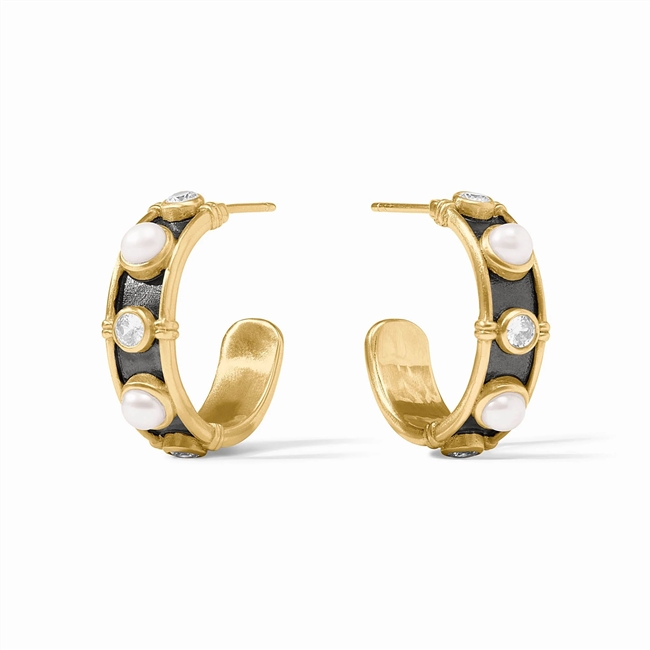Julie Vos Gold Tribeca Hoop Small