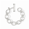 Julie Vos Silver Catalina  Demi Link Bracelet Regular