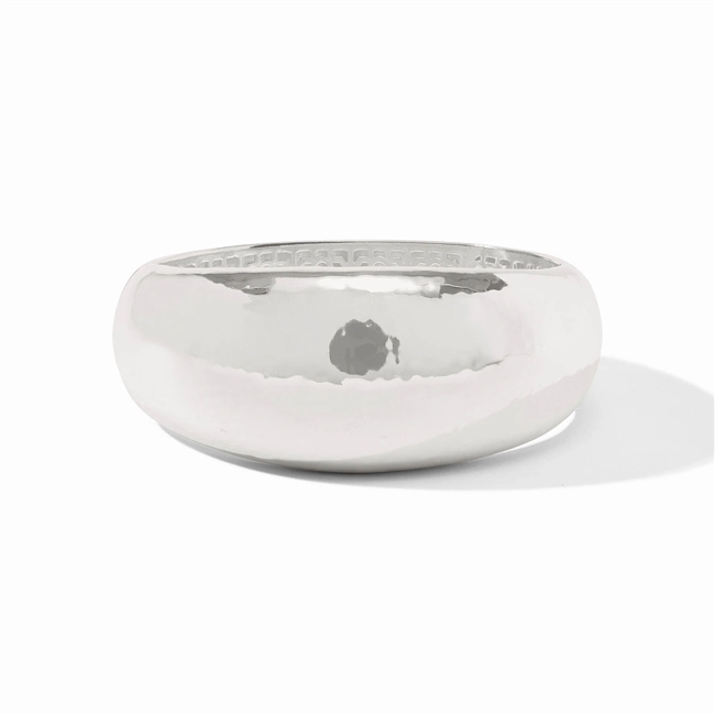 Julie Vos Silver Catalina Statement Hinge Bangle
