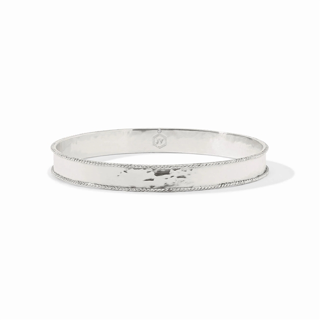 Savoy Bangle Silver Large