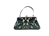 Jackie Forest Green Chenille Mosaic