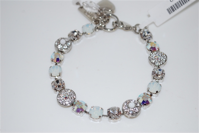Mariana 8" Statement Bracelet from the On a Clear Day Collection with Swarovski Crystals and .925 Silver Plated