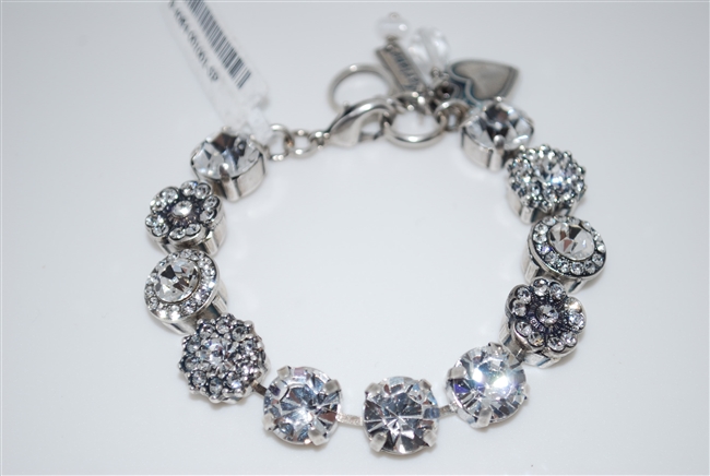 Mariana "Sophia" 8" Statement Flower Bracelet from the "A Clear Day Collection"