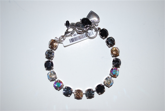 Mariana "Bette" 8" Swarovski Crystal Tennis Bracelet from the Adeline Collection and .925 Silver Plated