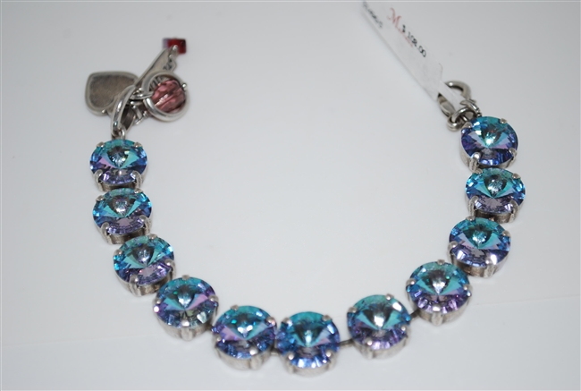 St Lucia Rivoli Cut Necklace with Vitral Light Effects Swarovski Crystals