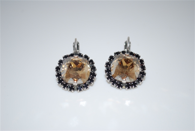 Mariana "Jacqueline Earrings" from the Adeline Collection with Swarovski Crystal and .925 Silver Plated