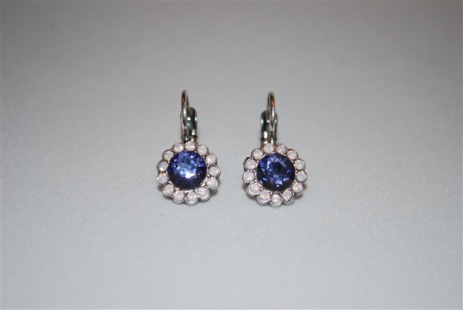 Mariana "Zahara" Earrings from the California Dreaming Collection with Crystals and .925 Silver Plating