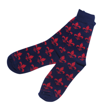 Fleur-De-Lis Socks