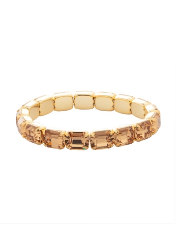 Sorrelli Light Colorado 7 Inch Easton Emerald Cut Stretch Bracelet