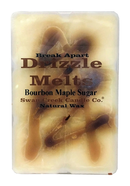 Bourbon Maple Sugar Swan Creek 5.25 oz. Break Apart Drizzle Melts