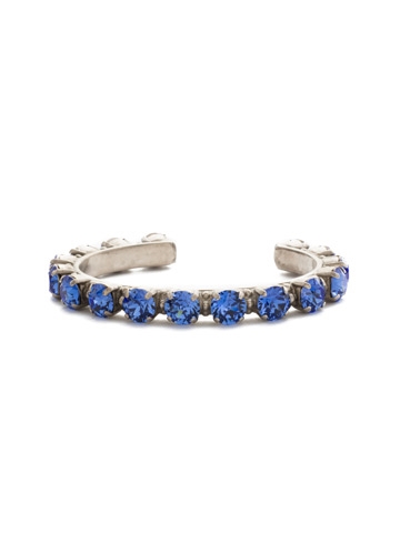 Sorrelli Sapphire Riveting Romance Cuff Bracelet