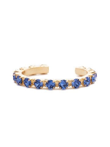 Sorrelli Sapphire Riveting Romance Cuff Bracelet