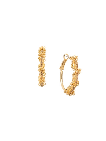 Sorrelli Raw Sugar Brandi Petite Hoop Earring