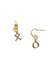Sorrelli Crystal XO Dangle Earrings