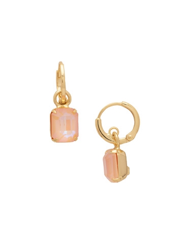 Sorrelli Peach Delight Octavia Huggie Hoop Earrings