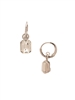 Sorrelli Crystal Octavia Huggie Hoop Earrings