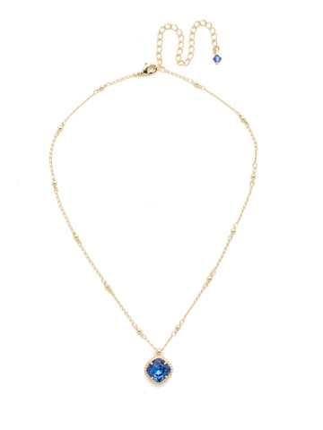 Sorrelli Cushion Cut Solitaire Necklace