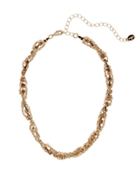 Sorrelli Raw Sugar Brandi Classic Tennis Necklace