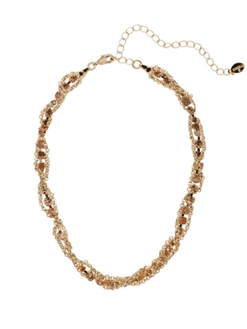 Sorrelli Raw Sugar Brandi Classic Tennis Necklace
