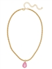 Sorrelli Light Rose Delight Eileen Pendant Necklace
