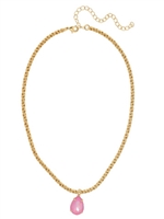 Sorrelli Light Rose Delight Eileen Pendant Necklace