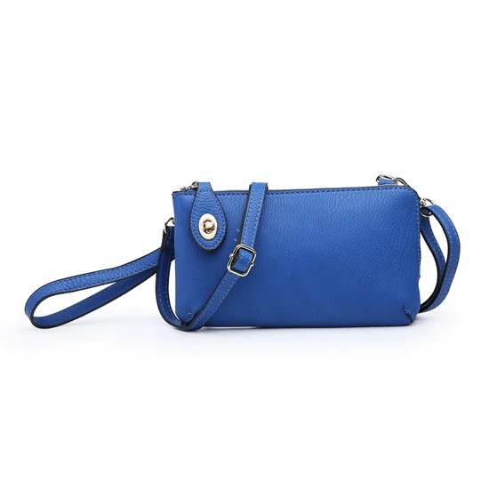 Kendall Twist Lock Crossbody Wristlet