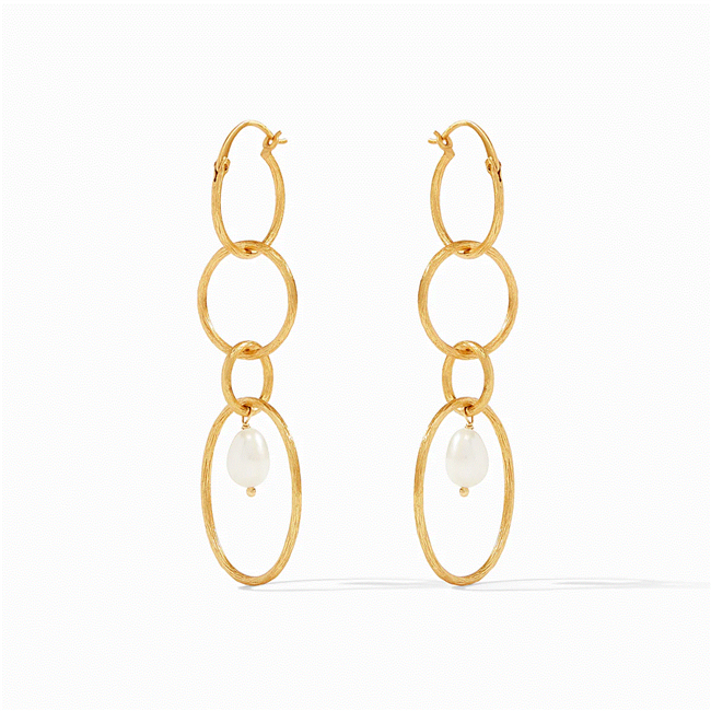Julie Vos SimonePearl 3-in-1 Earring