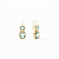 Julie Vos Aquitaine Aquamarine Blue Earrings