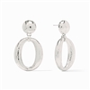 Julie Vos Silver Orbit Statement Earring