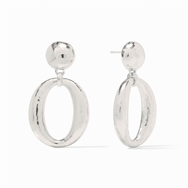 Julie Vos Silver Orbit Statement Earring