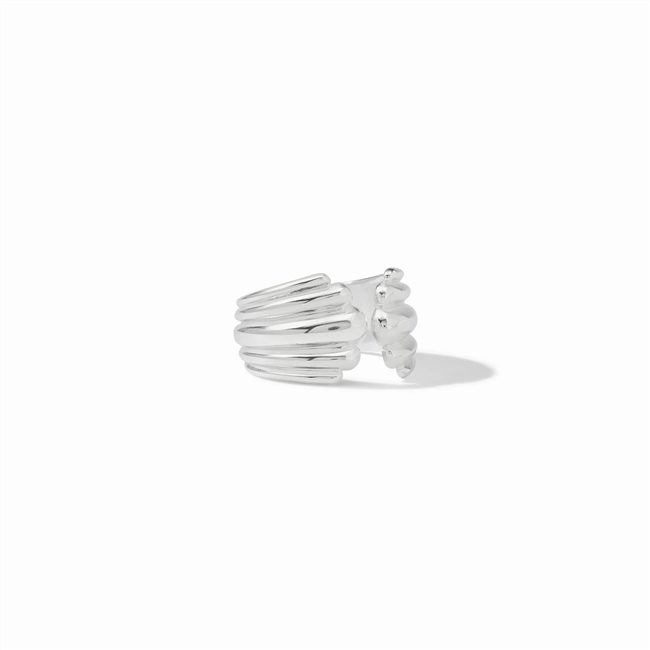Julie Vos Silver Portofino Ring Size 8/9