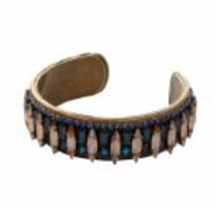 Sorrelli Venice Blue Ebony Cuff