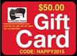 <br>CONGRATULATIONS AND HAPPY HOLIDAYS! <br> THIS IS YOUR $50 FREE Gift Card<br>