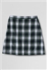 Lands' End Plaid A-Line Skirt