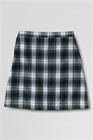 Lands' End Plaid A-Line Skirt