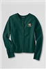 Lands' End Girl's Fine Gauge Cardigan with Logo