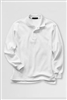 Lands' End Boy's  Polo Shirt - Long Sleeve, White Knit