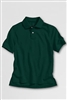 Lands' End  Boy's Polo Shirt - Short Sleeve, Green Mesh